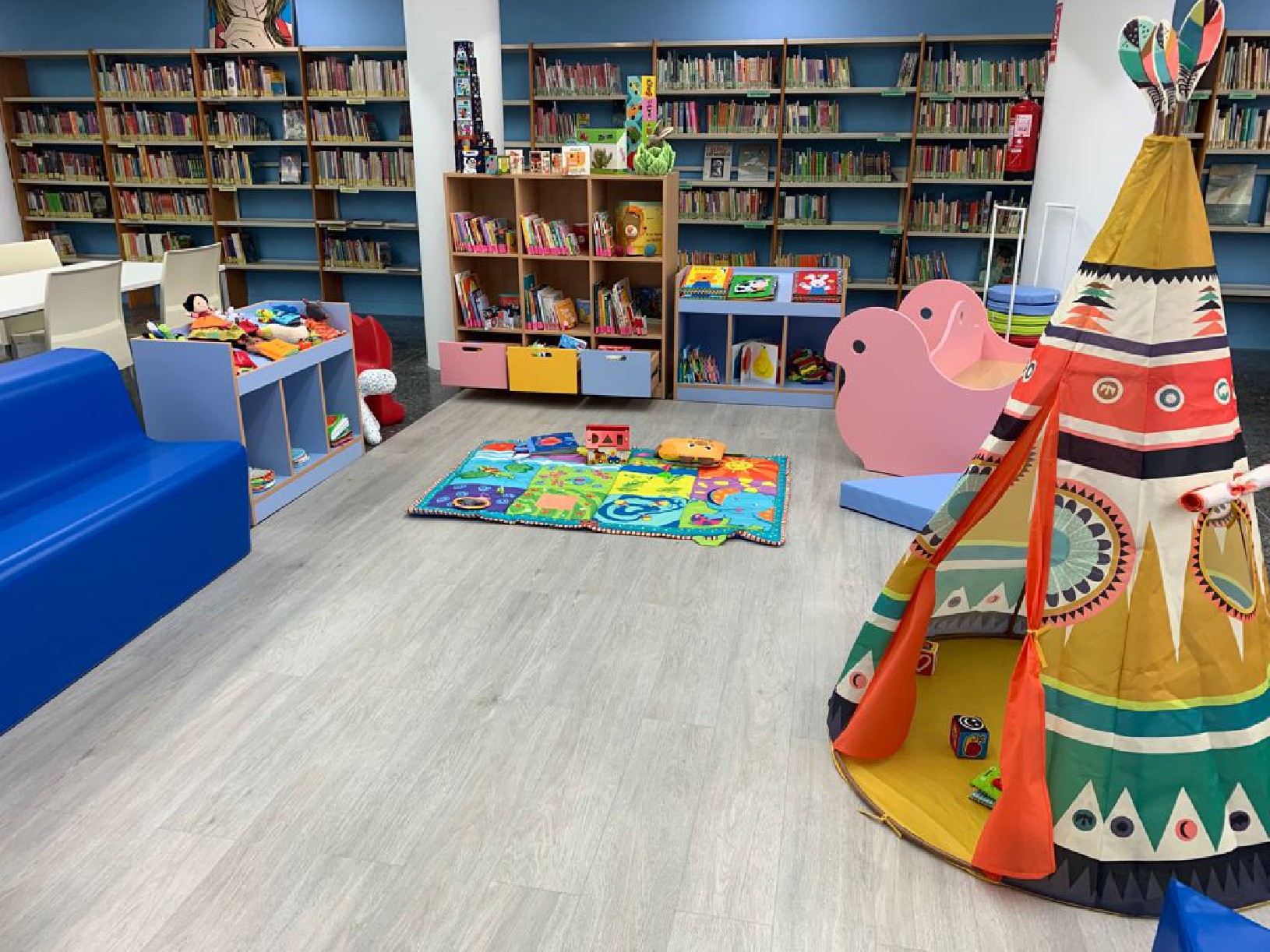 Este próximo martes reabren las salas de lectura de todas las bibliotecas  de pedanías, incluida la Biblioteca Infantil