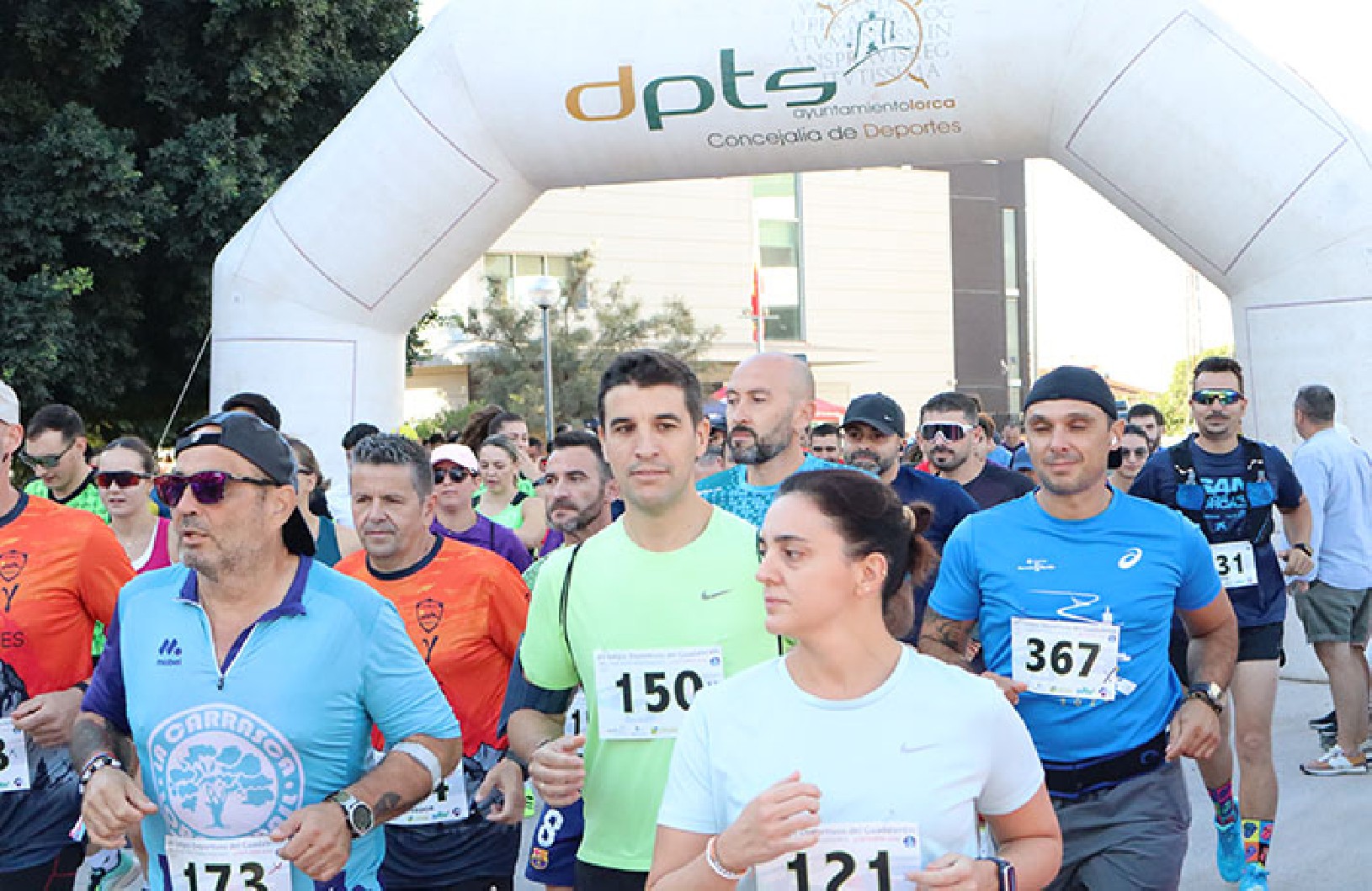 El deporte lorquino corrobora su vertiente solidaria en una nueva edición de la carrera popular ‘Run for Parkinson’s’ 
