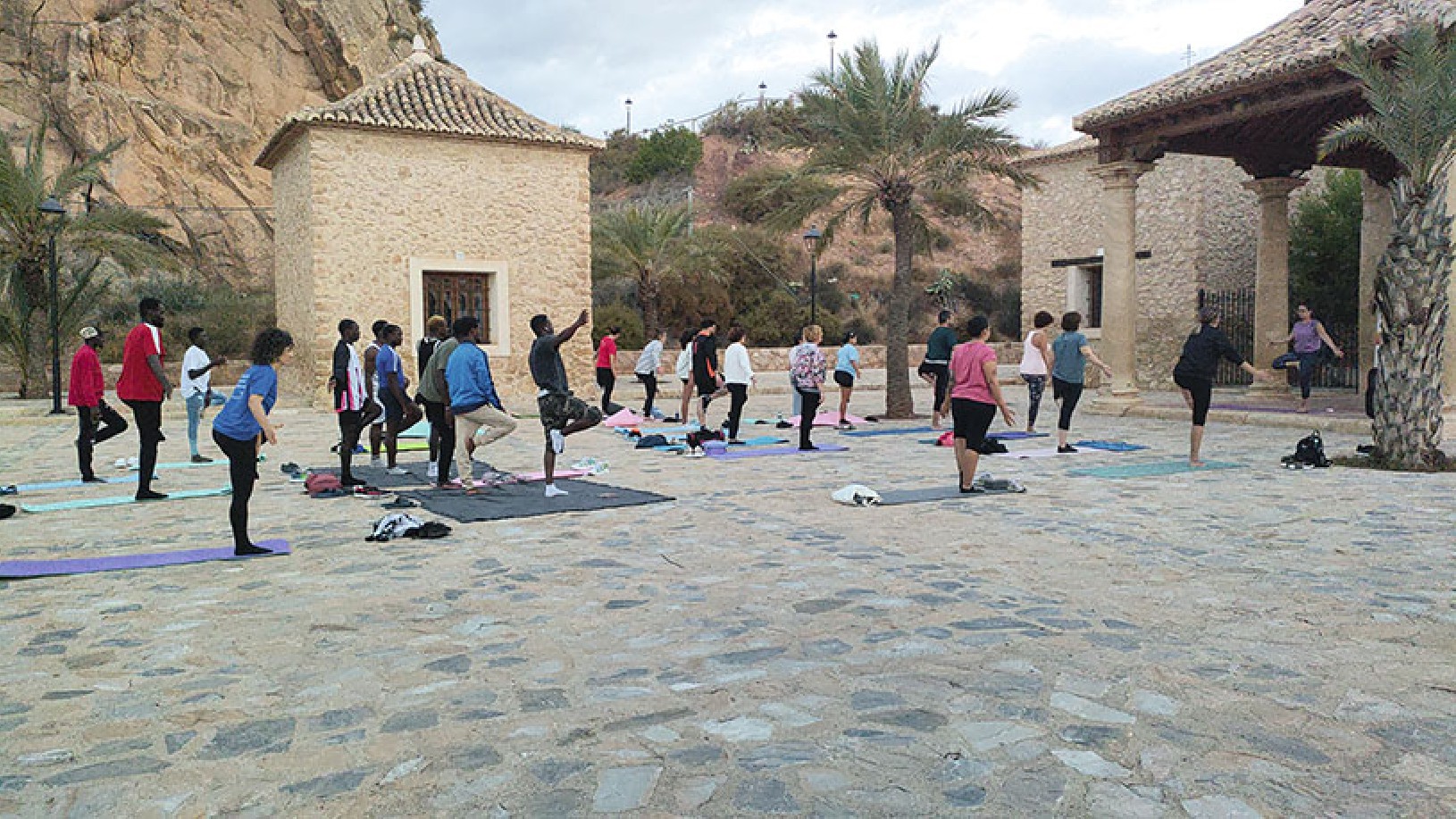 Jornada de yoga en El Calvario